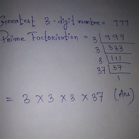 greatest 3 digit prime number